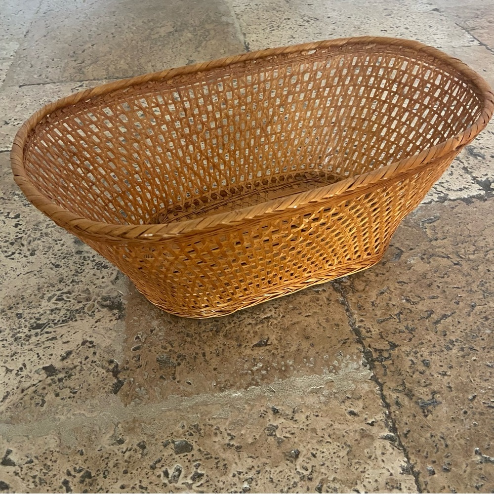 3/$25 Natural Woven Basket Rattan